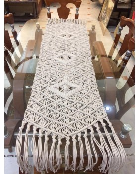 Handmade Macrame Table Runner